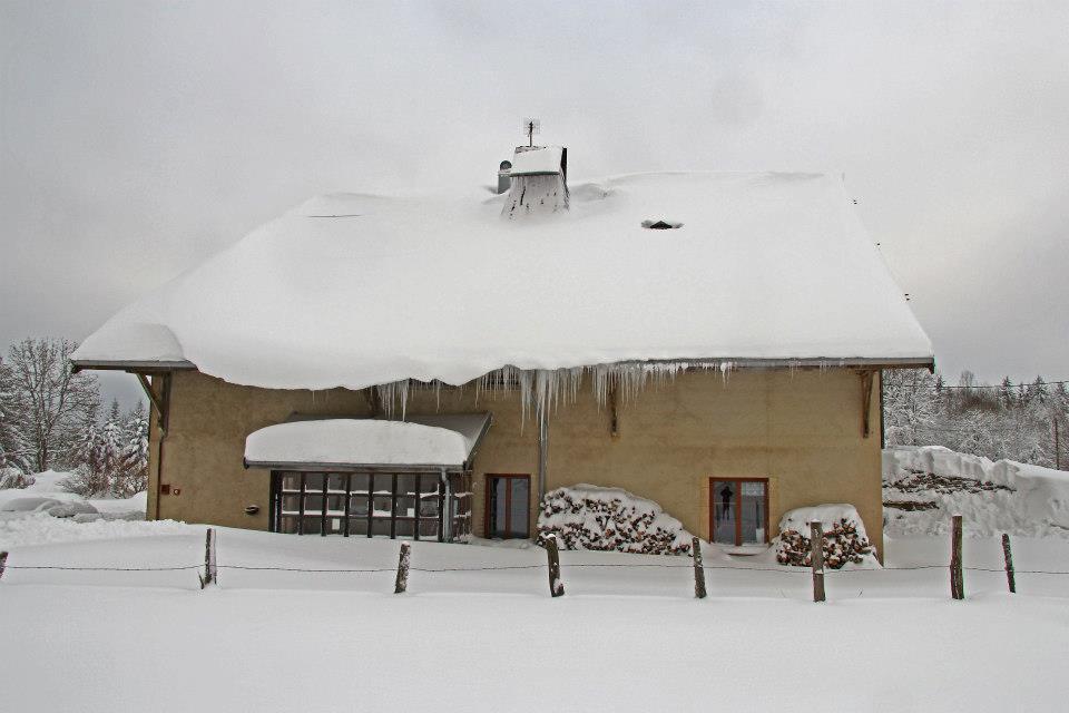 Auberge De La Perdrix Hauterive-la-Fresse Екстериор снимка